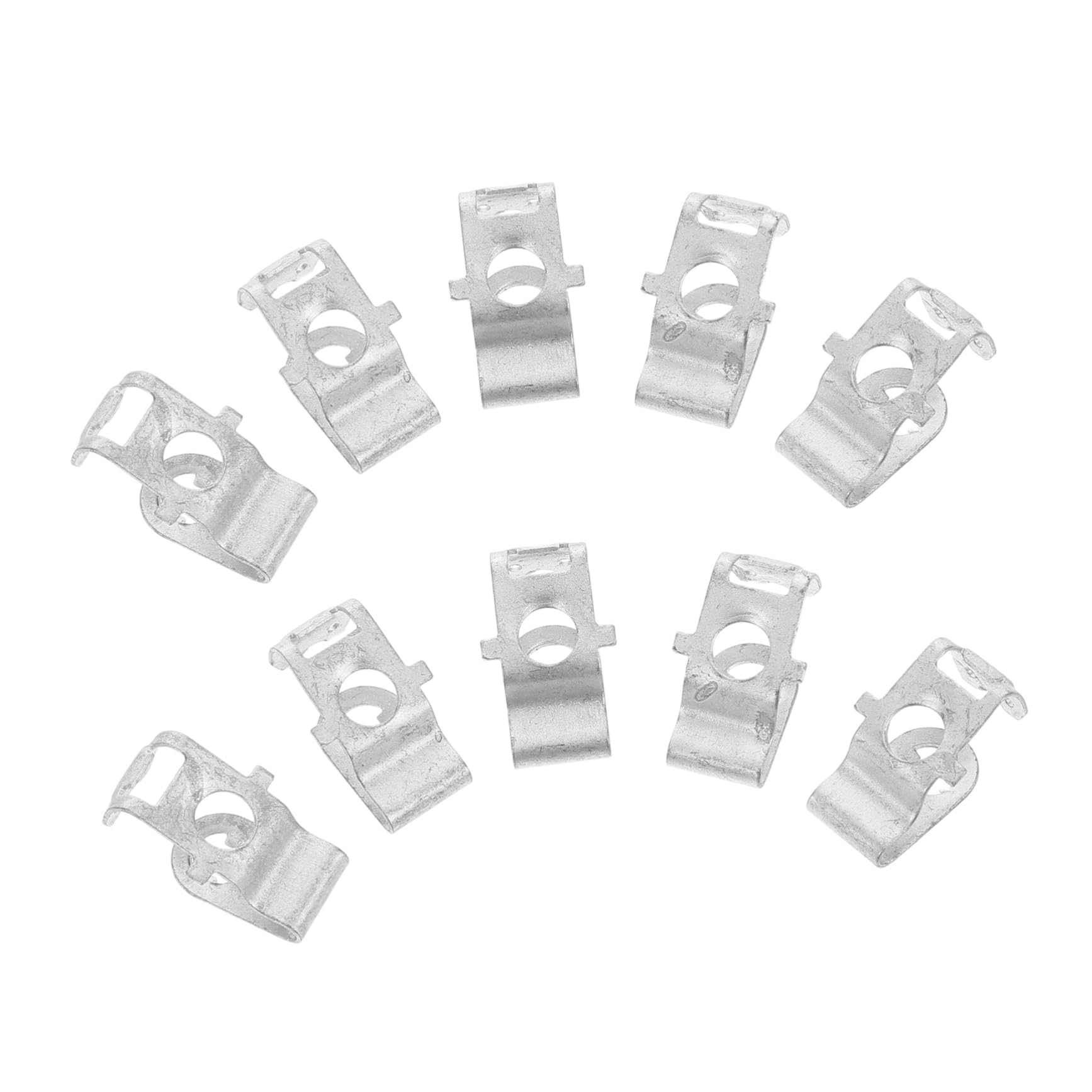 Mikinona 10Stücke Metall Clips für Auto Selbstschneidende für Unterbodenschutz und Mechanische Fixierung Langlebig und Tragbar Mikinona 10Stücke Metall Clips für Auto Selbstschneidende für Unterbodenschutz und Mechanische Fixierung Langlebig und Tragbar von Mikinona