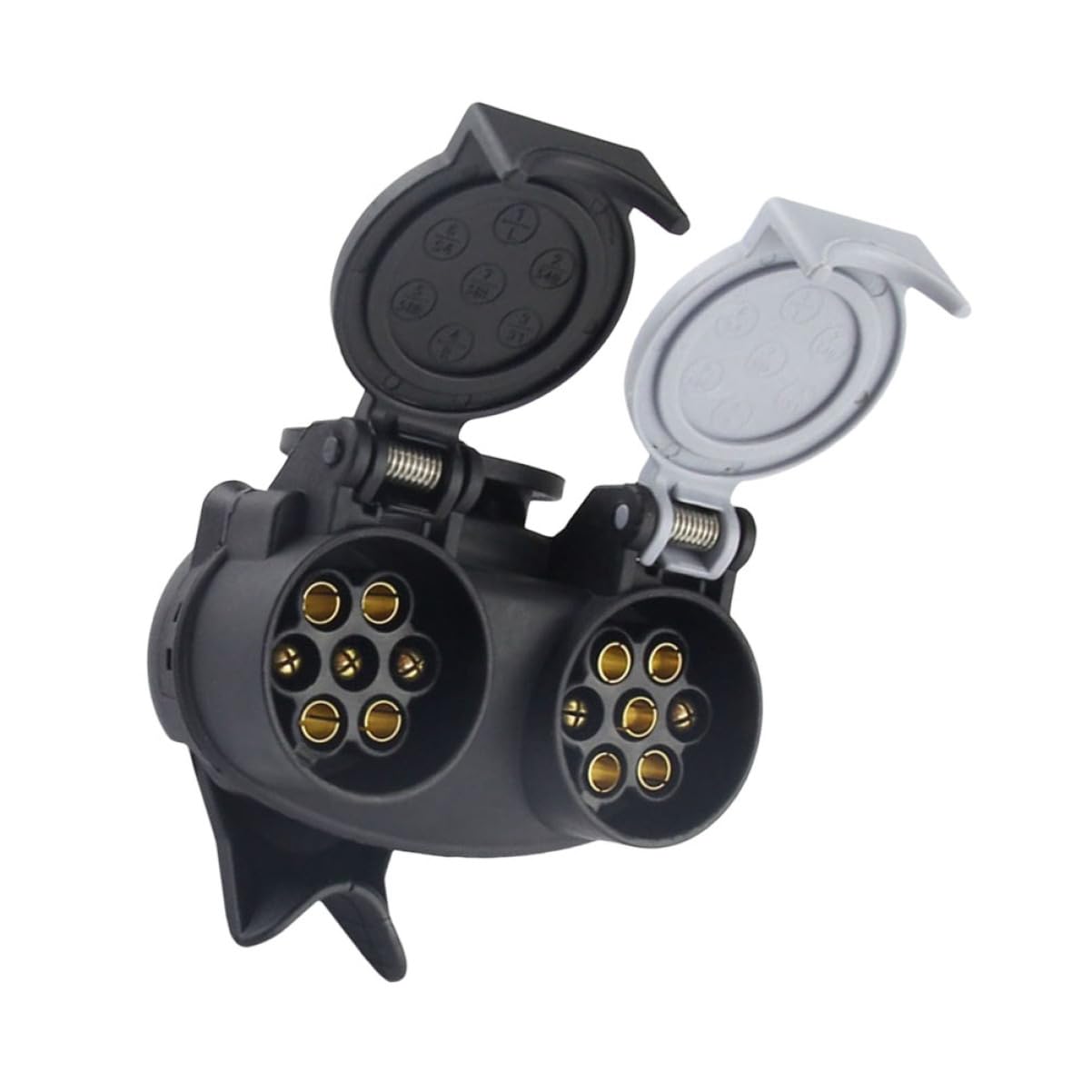 Mikinona 13 7 Adapter Anhänger Konverter Anhängersteckdose Anhängerstecker Mikinona 13 7 Adapter Anhänger Konverter Anhängersteckdose Anhängerstecker von Mikinona