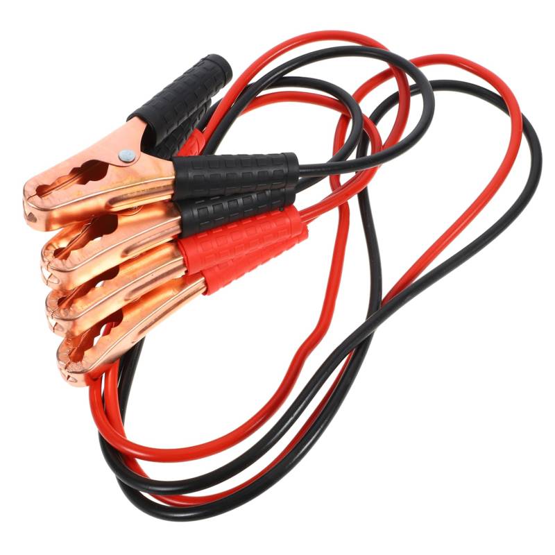 Mikinona 1Paar Notstrom Kabel für Autobatterie Hochleistungs Booster Kabel für Notstart für Pkw Tragbar und Langlebig mit Robusten und Kupfermaterialien von Mikinona