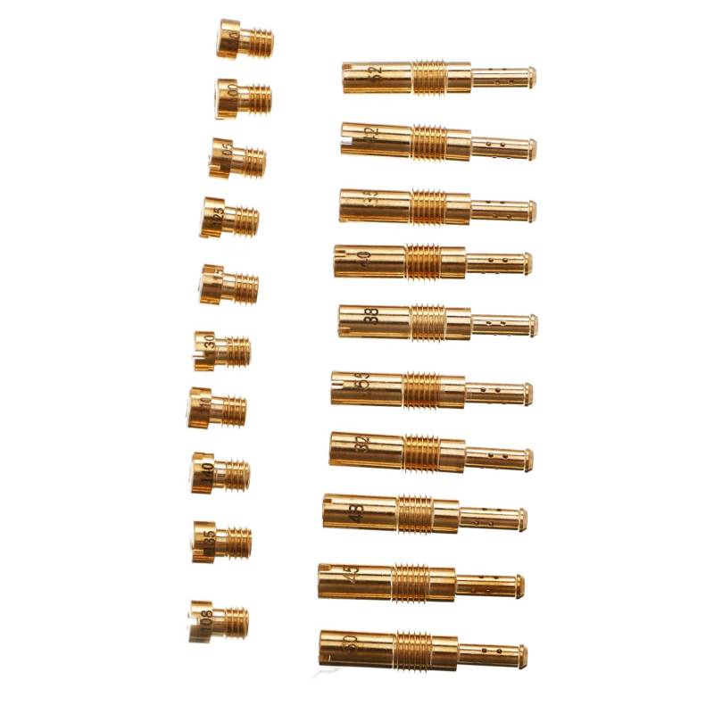 Mikinona 1Satz Vergaser Jet Kit für Polaris Atv Teiliges Hilfsmesslöchern Hochdruck Schlauchdüse und Kraftstoffeinspritzschlauchklemmen für Optimale von Mikinona