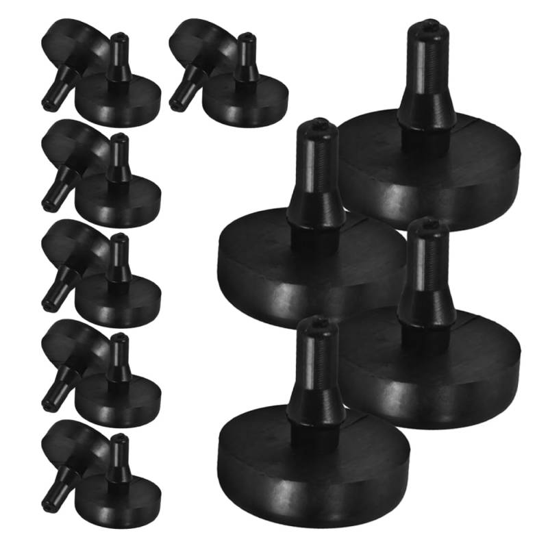 Mikinona 20Stücke Bremspedal Stopp Pads Auto Bremsschalter Stopper Bremspedal Anschlagbeläge für Präzise Bremslichtaktivierung Einfach zu Installieren Kompatibel mit Vielen von Mikinona