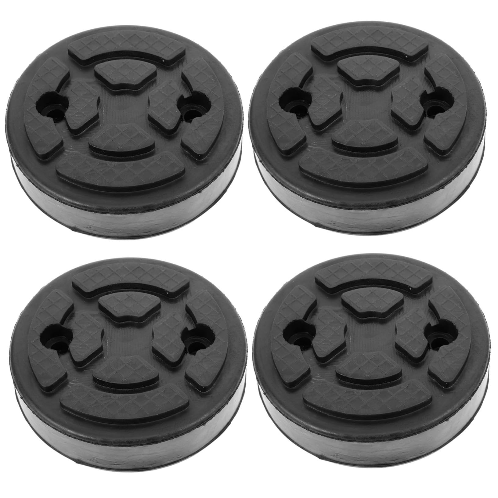 Mikinona 4Stücke Wagenheber Pads Runde Gummiauflage mit Funktion für Sicheren Halt Beim Anheben von Autos Kompatibel mit Rangierwagenhebern und Hebebühnen Mikinona 4Stücke Wagenheber Pads Runde Gummiauflage mit Funktion für Sicheren Halt Beim Anheben von Autos Kompatibel mit Rangierwagenhebern und Hebebühnen von Mikinona