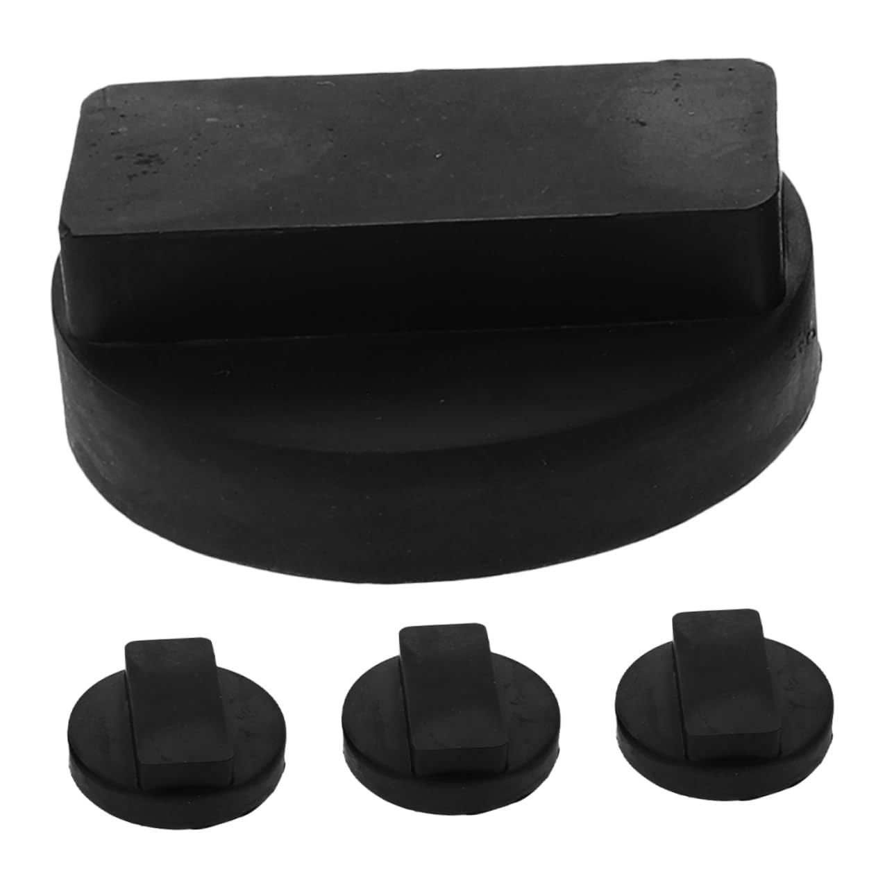 Mikinona 4Stücke Wagenheber Pads Wagenheberunterlage für Anhänger Stabilisator Pads mit Stoßdämpfung Verbessert das Fahrerlebnis Mikinona 4Stücke Wagenheber Pads Wagenheberunterlage für Anhänger Stabilisator Pads mit Stoßdämpfung Verbessert das Fahrerlebnis von Mikinona