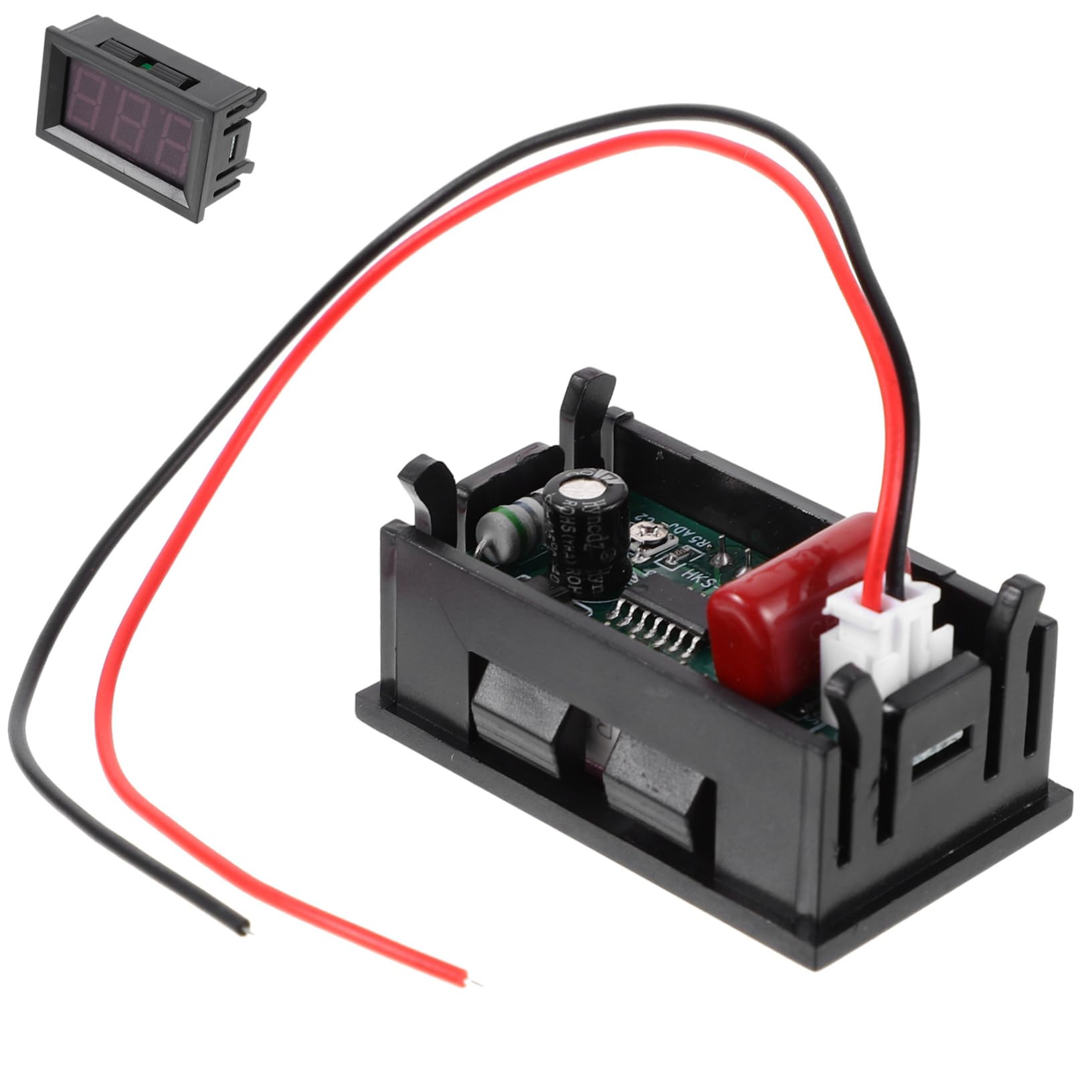 Mikinona 500V Digitales Ac Voltmeter Tragbarer Wechselspannungsprüfer mit Display Einfach zu Installieren Kompakte für Elektriker und Heimwerker Mikinona 500V Digitales Ac Voltmeter Tragbarer Wechselspannungsprüfer mit Display Einfach zu Installieren Kompakte für Elektriker und Heimwerker von Mikinona