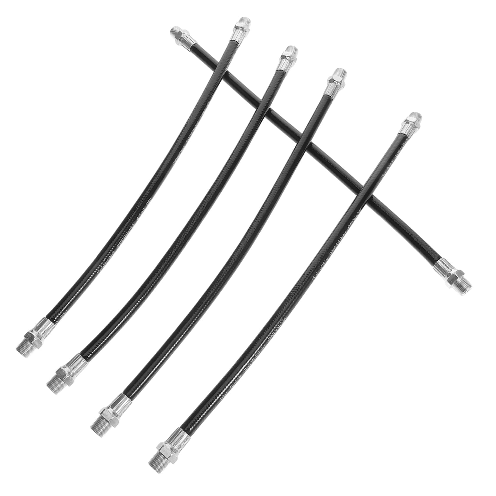 Mikinona 5Stücke Flexible Fettschläuche für Fettpressen Hochdruck Schläuche für Auto und Industrie Präzise Schmierung an Engen Stellen Vielseitig Einsetzbar Kompatibel Mikinona 5Stücke Flexible Fettschläuche für Fettpressen Hochdruck Schläuche für Auto und Industrie Präzise Schmierung an Engen Stellen Vielseitig Einsetzbar Kompatibel von Mikinona