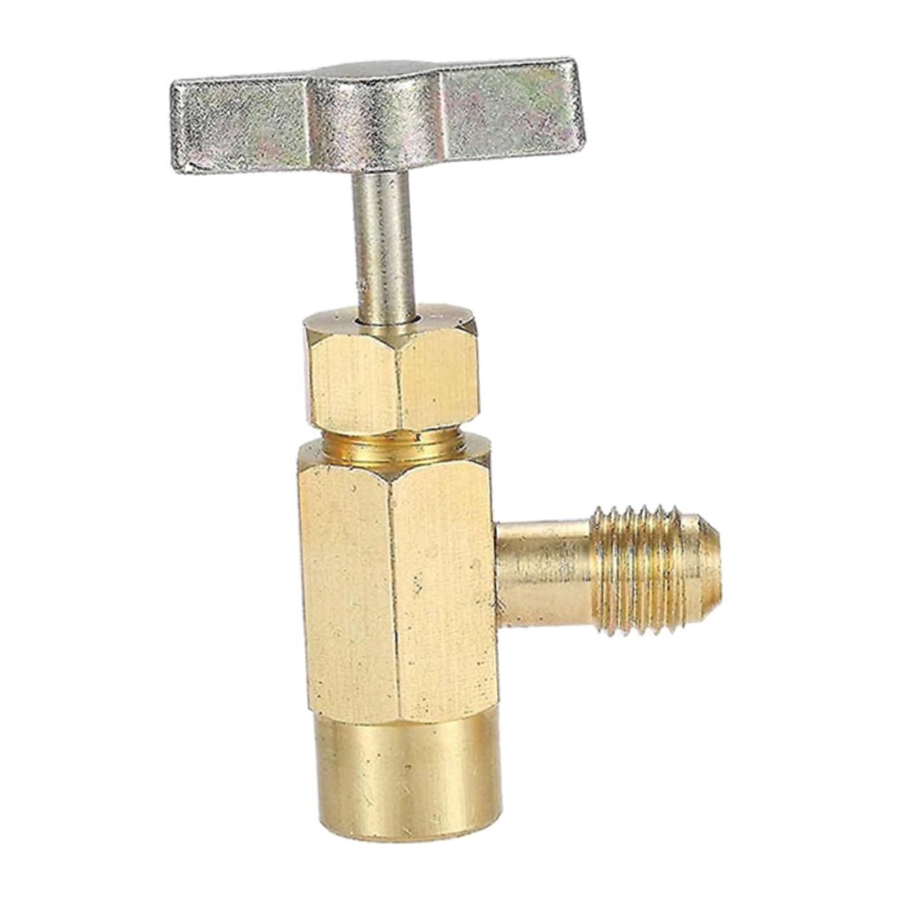 Mikinona Kühlflaschenöffner Schlauchadapter Y Schlauchanschluss Kältemitteladapter Kältemittelschlauch Passend Füllventil Adapter Kältemitteldichte Ventile Kühlventil Messing Golden Mikinona Kühlflaschenöffner Schlauchadapter Y Schlauchanschluss Kältemitteladapter Kältemittelschlauch Passend Füllventil Adapter Kältemitteldichte Ventile Kühlventil Messing Golden von Mikinona