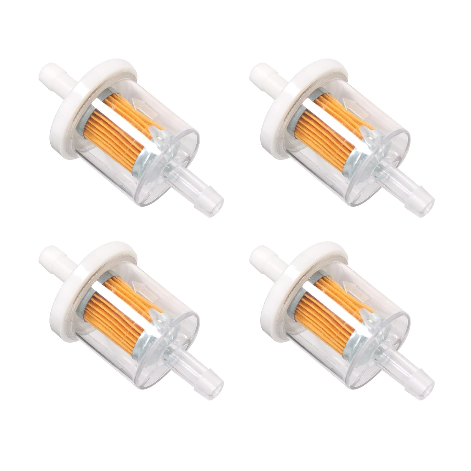 Benzinfilter,Kraftstofffilter,Kraftstofffilter Universal,Inline Kraftstofffilter,Mehrweg Kraftstofffilter,Motorrad Gas Kraftstofffilter,für Motorrad,Rasenmäher,Roller Mofa,Rasentraktor,4 Stück Benzinfilter,Kraftstofffilter,Kraftstofffilter Universal,Inline Kraftstofffilter,Mehrweg Kraftstofffilter,Motorrad Gas Kraftstofffilter,für Motorrad,Rasenmäher,Roller Mofa,Rasentraktor,4 Stück von Mikiuly