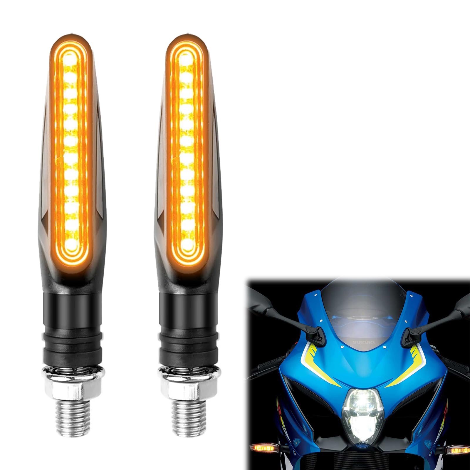 Mini Blinker,Blinker Moto,Universal Blinker,Tagfahrlicht Microblinker,Roller Lauflicht Sequentiell,Wasserdicht Blinker,Lauflichtblinke,Blinker für fließendes Wasser,für Motorräder und Roller,2 Stück Mini Blinker,Blinker Moto,Universal Blinker,Tagfahrlicht Microblinker,Roller Lauflicht Sequentiell,Wasserdicht Blinker,Lauflichtblinke,Blinker für fließendes Wasser,für Motorräder und Roller,2 Stück von Mikiuly