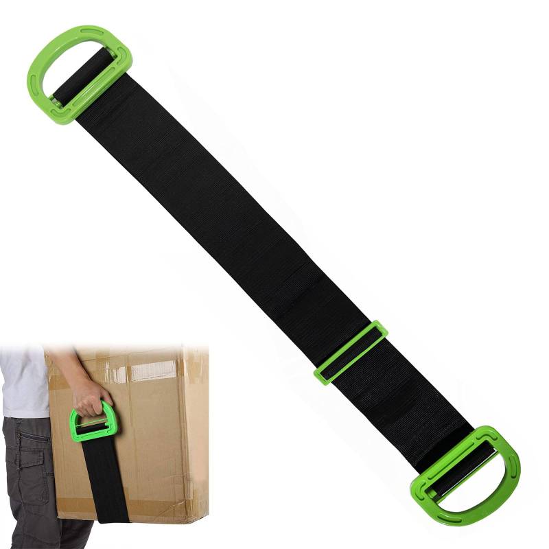 Tragegurte Umzug, Transportgurt, Hebegurt Möbel Tragegurte, Einfaches Heben, Tragen, Bewegen von Möbeln, Hebegurt zum Ergonomischen und Eifachen Heben Von Gegenstände bis zu 100 kg Möbel von Mikiuly
