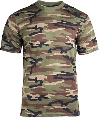 Mil-Tec Military, T-Shirt - Woodland - M von Mil-Tec