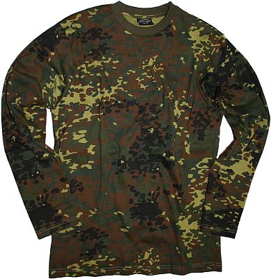 Mil-Tec Military, T-Shirt langarm - Flecktarn - L von Mil-Tec
