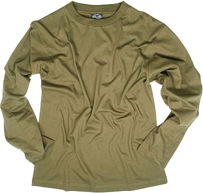 Mil-Tec Military, T-Shirt langarm - Oliv - XL von Mil-Tec