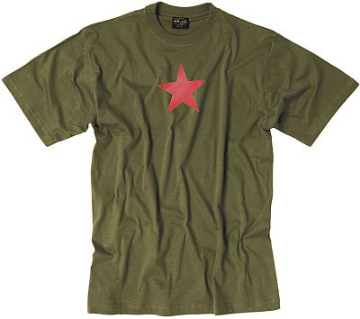 Mil-Tec Red-Star, T-Shirt - Oliv - XXL von Mil-Tec