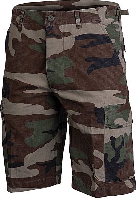 Mil-Tec Ripstop Bermuda, Cargo-Shorts - Woodland - M von Mil-Tec