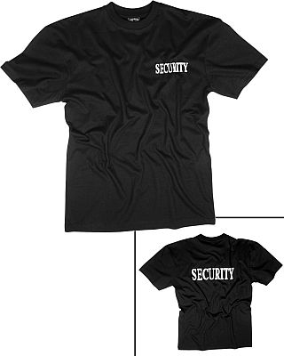 Mil-Tec Security, T-Shirt - Schwarz - XXL von Mil-Tec