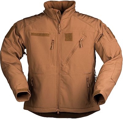 Mil-Tec Softshell SCU 14, Textiljacke - Hellbraun (Coyote) - S von Mil-Tec
