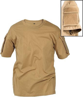 Mil-Tec Tactical, T-Shirt - Beige (Coyote) - L von Mil-Tec