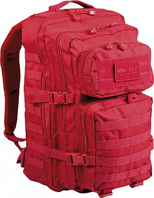 Mil-Tec US Assault Pack L, Rucksack - Rot von Mil-Tec