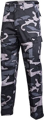 Mil-Tec US BDU Ranger Straight Cut, Cargohose - Dark Camo - 3XL von Mil-Tec