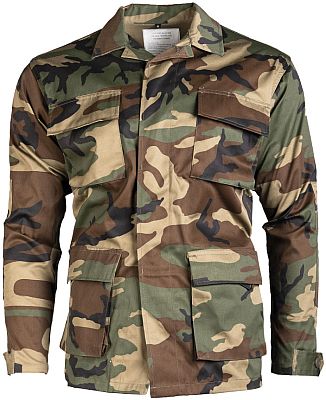 Mil-Tec US Feld BDU, Textiljacke - Woodland - XXL von Mil-Tec