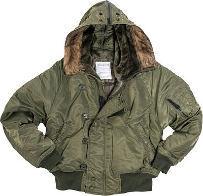 Mil-Tec US Aviator N2B Basic, Textiljacke - Oliv - S von Mil-Tec