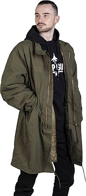 Mil-Tec US Shell Parka M65, Textiljacke - Oliv - S von Mil-Tec