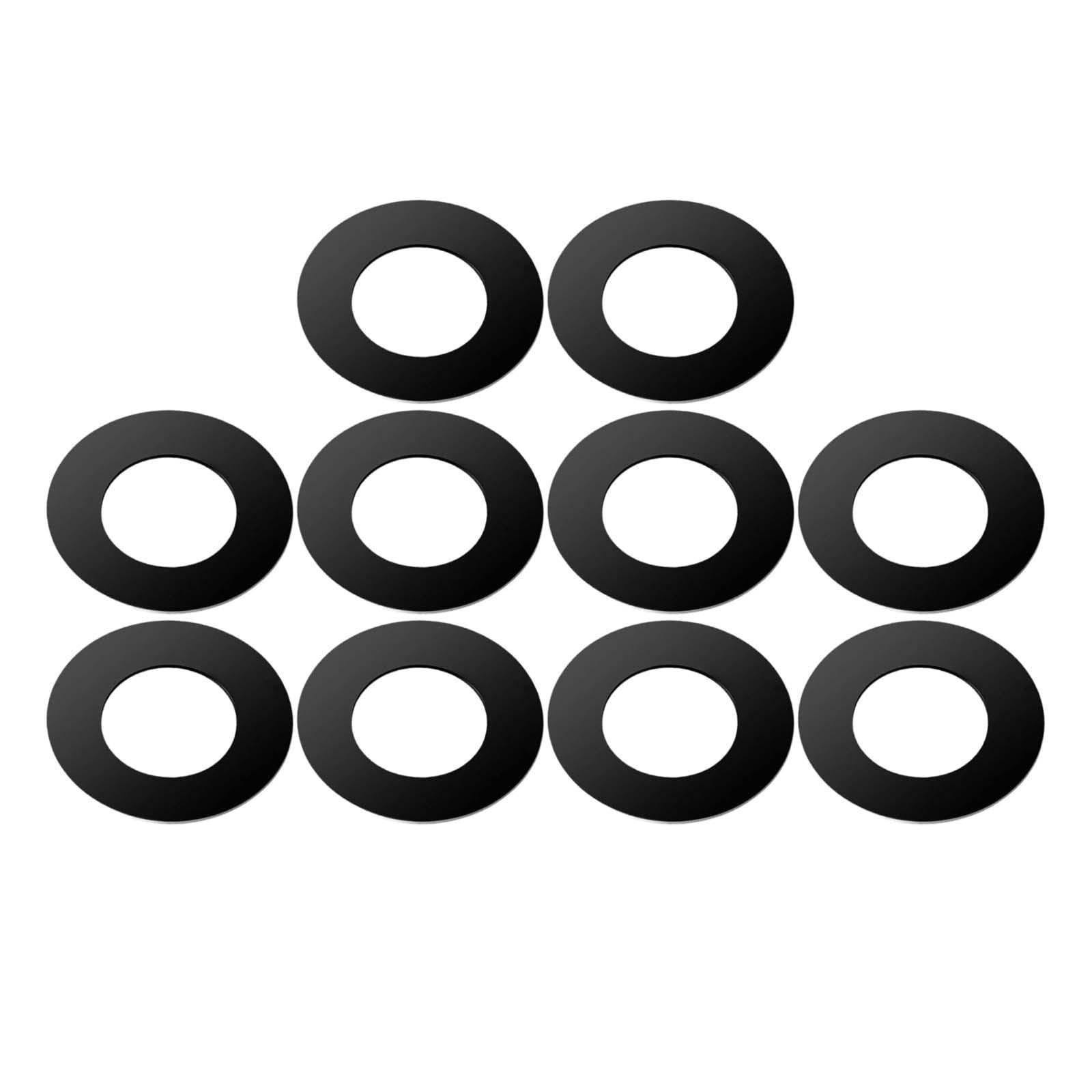 Milageto 10-teiliges Schaufelbolzen-Unterlegscheiben-Kit, Dichtungen für Bagger, Ersatz-Unterlegscheiben und Abstandshalter (4,5 cm) für 305 CX 47 308 308C CX von Milageto