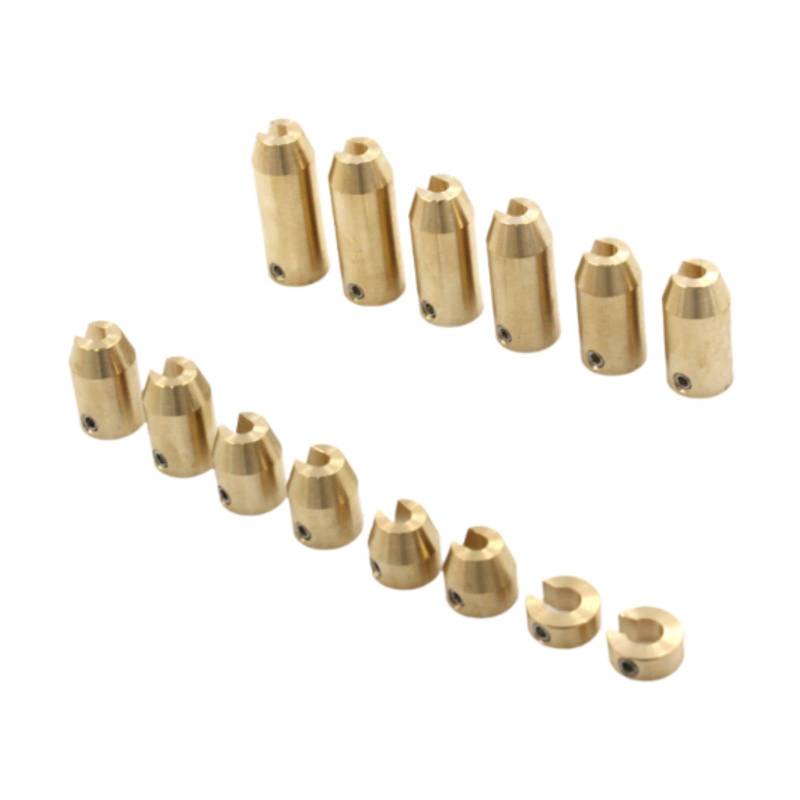 Milageto 14pcs Wheel Spoke Balance Gewichte Nachfüllkits Wartung Multifunktion Hochleistungsmessing für Motorrad von Milageto