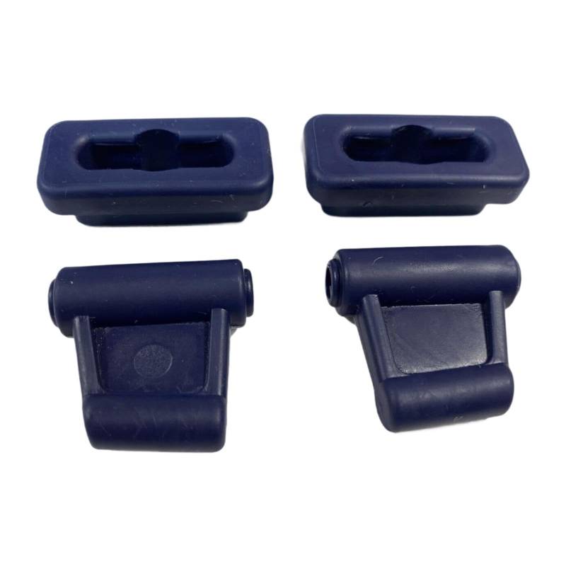 Milageto 2 Stück Sonnenvisier Clips 1078110141 für 450SL Ersatzteile, Schwarz von Milageto