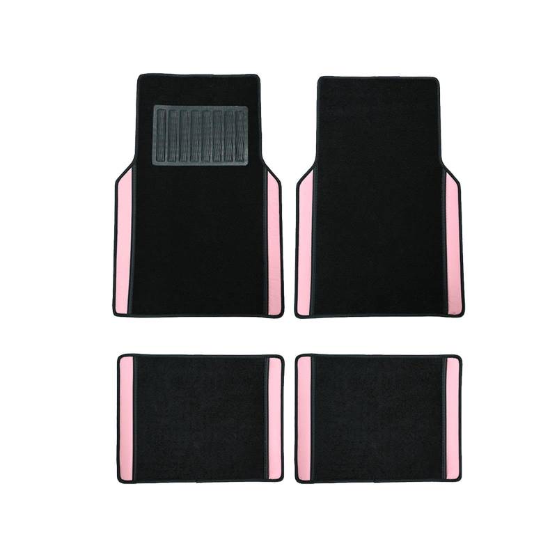 Milageto 4pcs Generische Autobodenmatten Einfach Atmungsaktive Weiche Anti Slip Auto Teppich von Milageto