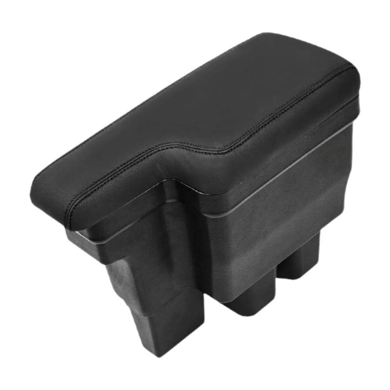Milageto Auto Armlehnenbehälter für Jb64 Jb74, praktischer Innenorganizer, Schwarze Linien von Milageto