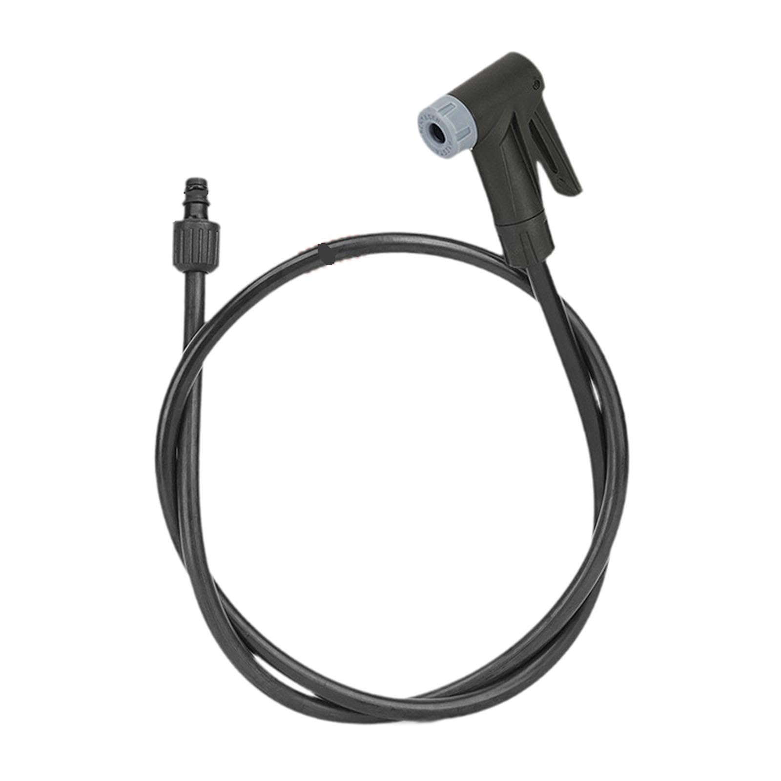 Milageto Fahrrad-Luftpumpenschlauchadapter, tragbar, mit Reifenfutterrohr, professionell, flexibel, vielseitig, 39 Zoll Verlängerungsrohrersatz, 8mm Pumpenrohr Milageto Fahrrad-Luftpumpenschlauchadapter, tragbar, mit Reifenfutterrohr, professionell, flexibel, vielseitig, 39 Zoll Verlängerungsrohrersatz, 8mm Pumpenrohr von Milageto