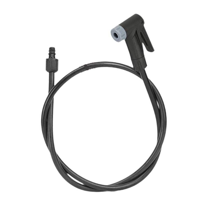 Milageto Fahrrad-Luftpumpenschlauchadapter, tragbar, mit Reifenfutterrohr, professionell, flexibel, vielseitig, 39 Zoll Verlängerungsrohrersatz, 8mm Pumpenrohr von Milageto
