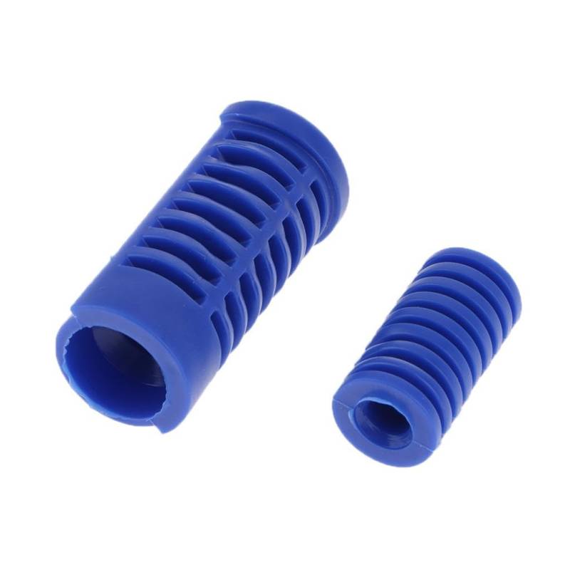Milageto Gummiabdeckung für Fußpedal Und Schalthebel in 2er Pack, Blau von Milageto