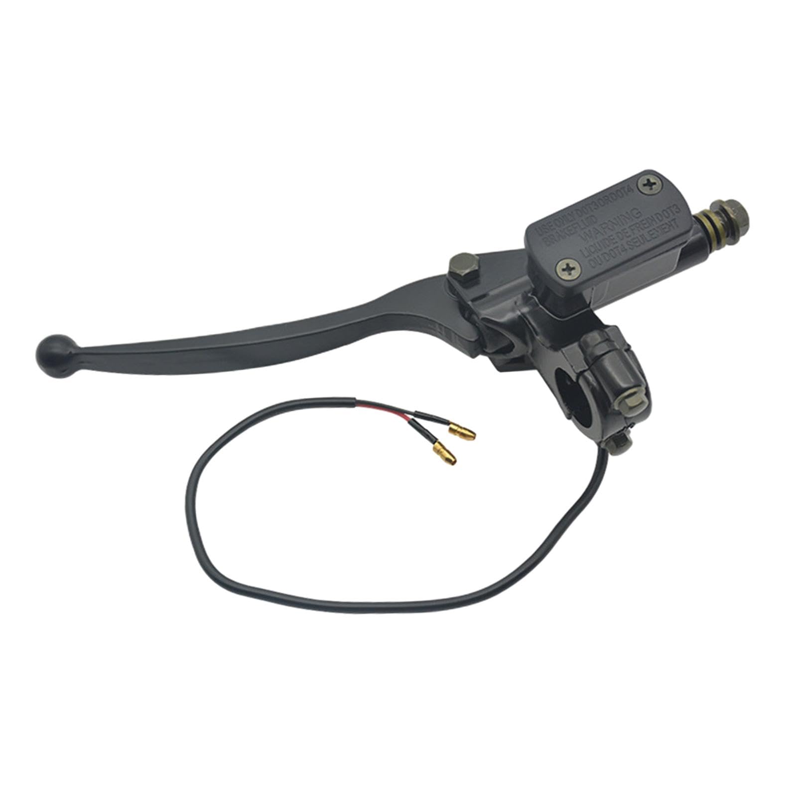 Milageto Hauptzylinder für Vorderradbremspumpe, Hydraulikhebel und Behälter, 10mm vorne Links Milageto Hauptzylinder für Vorderradbremspumpe, Hydraulikhebel und Behälter, 10mm vorne Links von Milageto