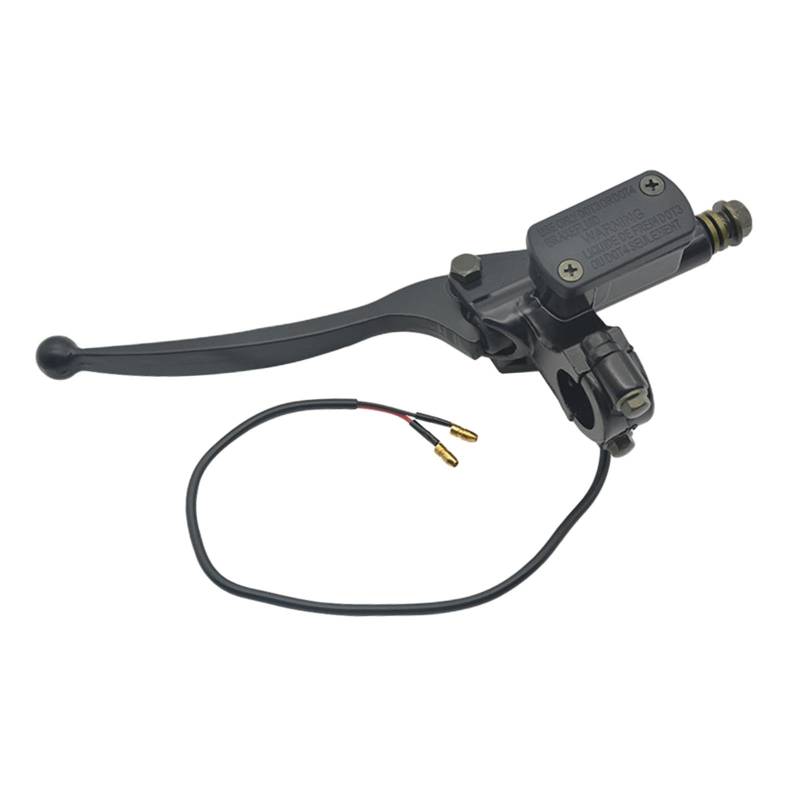 Milageto Hauptzylinder für Vorderradbremspumpe, Hydraulikhebel und Behälter, 10mm vorne Links von Milageto