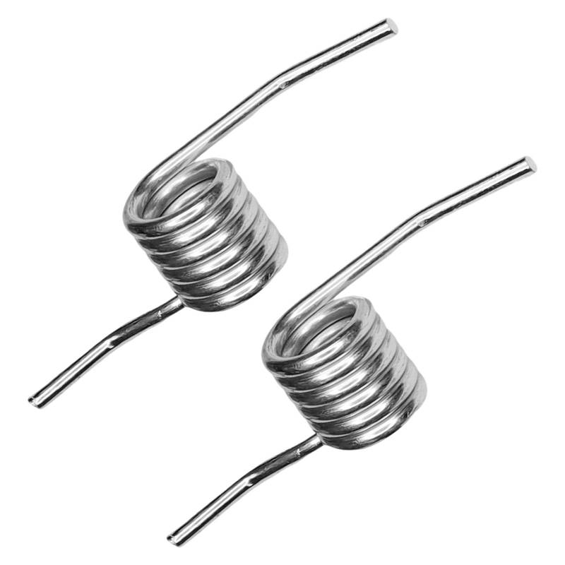 Milageto Set mit 2 Ersatzfedern für hydraulische Wagenheber, Silber von Milageto