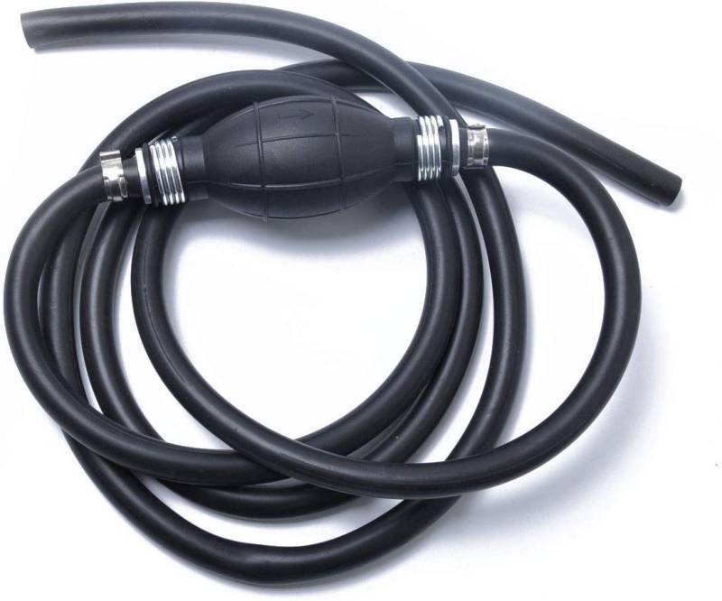 Milai Handpumpe Umfüllpumpe Absaugpumpe für Benzin,Wasser, Öl, Flüssigkeits inklusive Flaschenöffner,Universal Hand Kraftstoff Umfüllpumpe für Boot Auto Fahrzeug Diesel Benzin Öl Wasser(8 mm) von Milai
