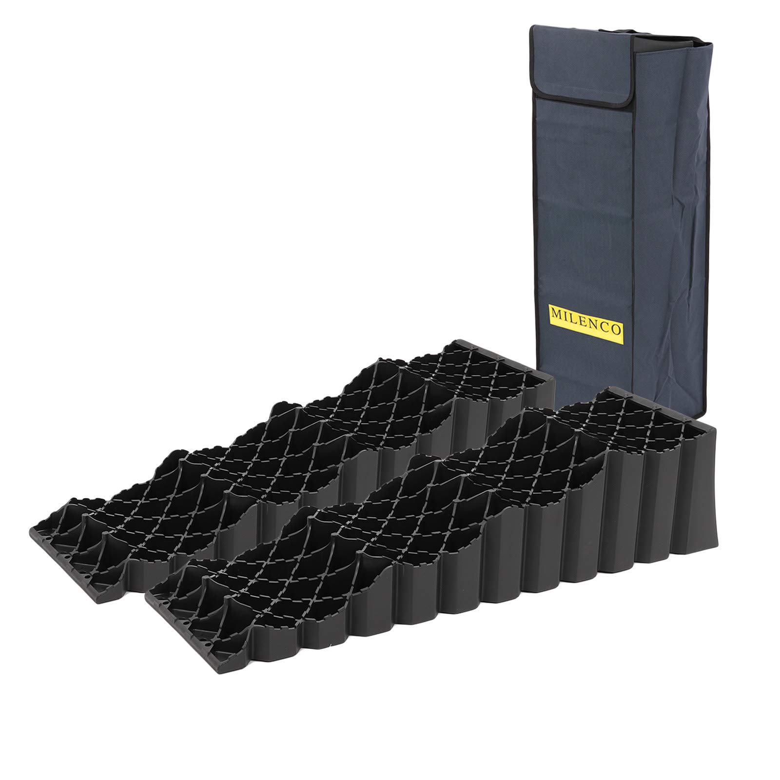 Milenco Quattro 2 Stufenkeile 2er Set inkl. Tragetasche & Kreuzwasserwaage Milenco Quattro 2 Stufenkeile 2er Set inkl. Tragetasche & Kreuzwasserwaage von Milenco