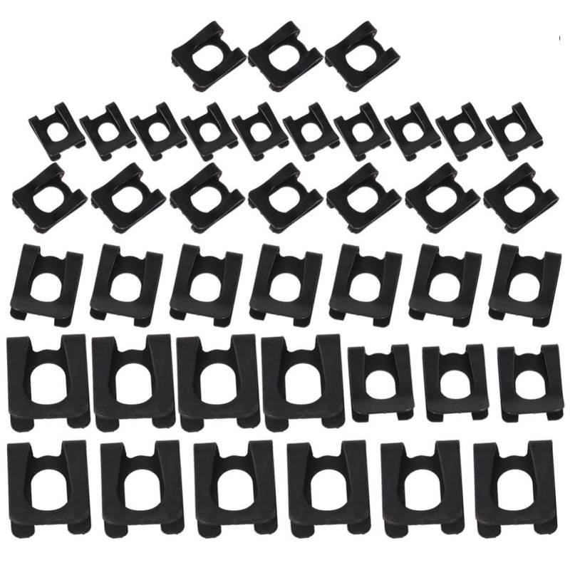 MILISTEN 40 Stücke Auto Befestigungen Auto Retainer Clips Set Oxidative Gravierte Für Den Einsatz von Milisten