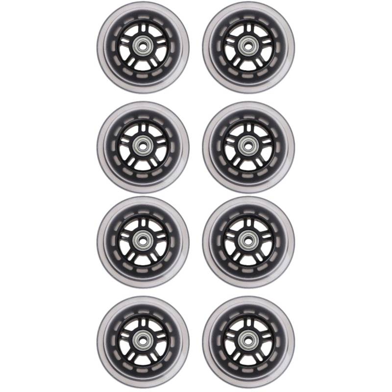 MILISTEN 8 Stk Transparente Räder 100 Mm Laufrad Kofferräder Elektrischer Roller Elektro+roller Rollerzubehör Motorisierter Koffer Motorroller Multifunktion Taschen Pu von Milisten