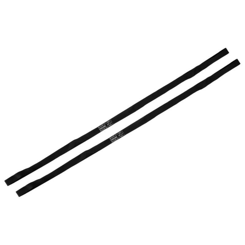 Milisten 2 Stück Innenrohrmatte Felgenband Randband Felgenauskleidung Schlauchpolster Tubeless Reifeneinsatz Reifenliner für Fahrräder Fahrradreifenschutz PVC Black von Milisten