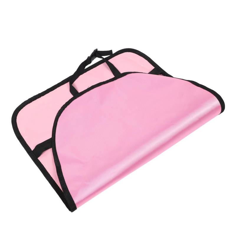Milisten Auto Kickpad Vordersitz-rückenschutz Auto Rücksitzbezug Fußmatten-rücksitzschutz Trittmatte Für Autositze Auto-kickmatte Rücksitz-Auto-Organizer Autositzmatte Pu-Kunstleder Rosa von Milisten