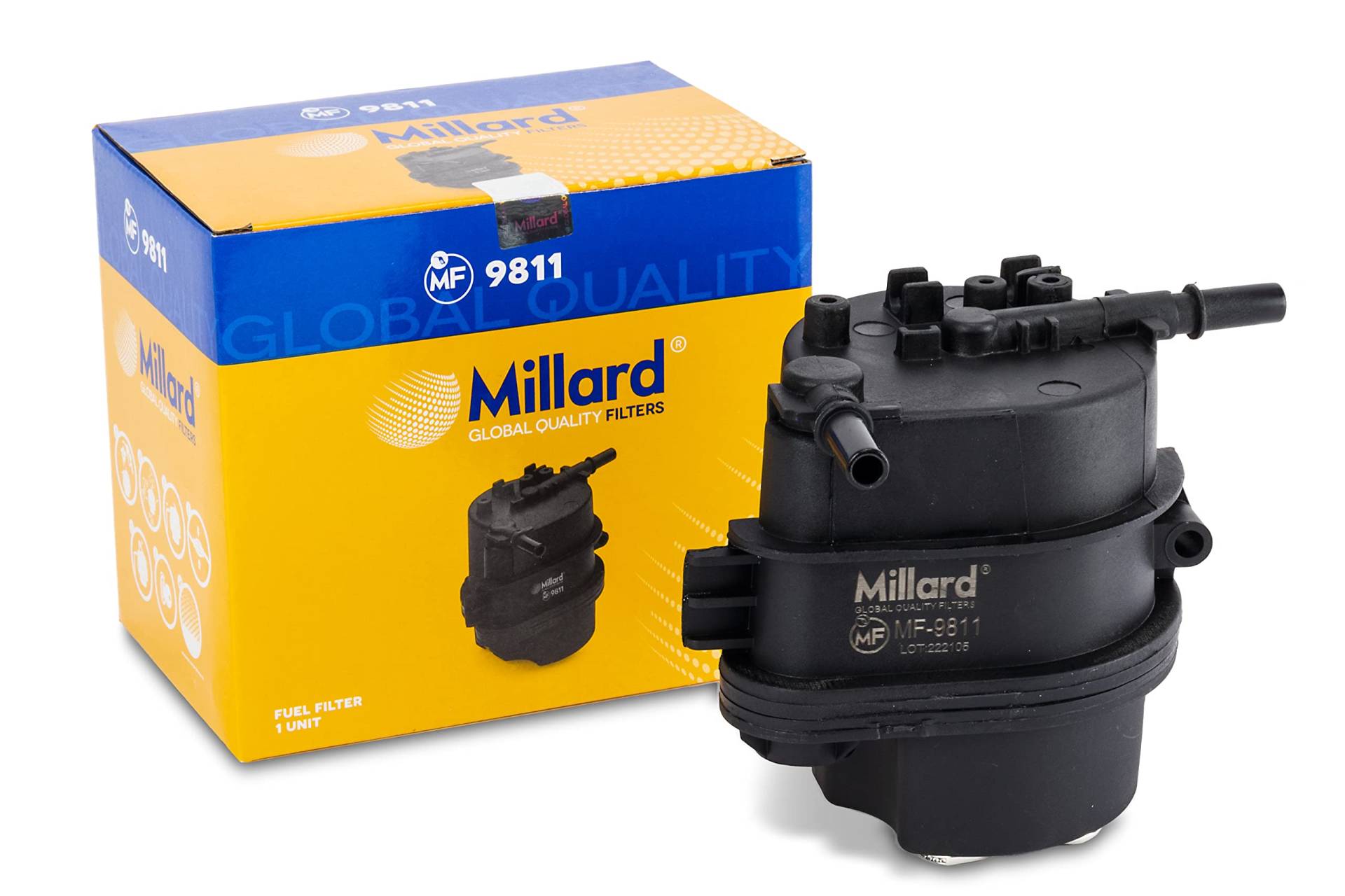 Millard Filters Auto-Kraftstofffilter Millard MF9811 133x157x107x12x10 mm Global Quality von Millard Filters