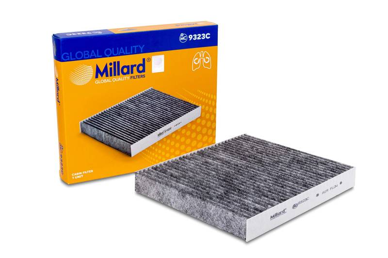 Millard Filters Auto-Innenraumfilter Millard MC9323C 32x248x216 mm Global Quality von Millard Filters