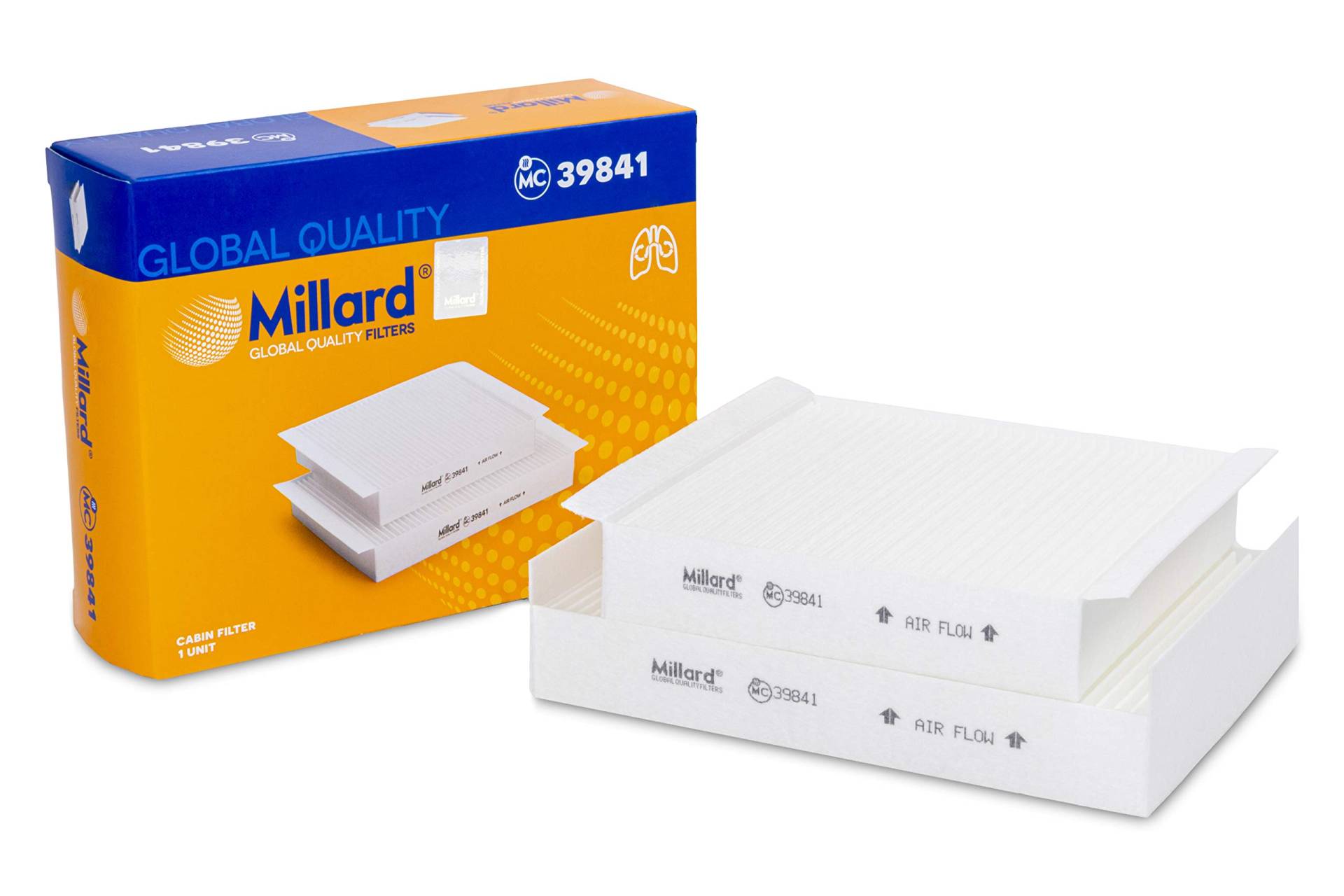 Millard Filters Auto-Innenraumfilter Millard MC39841 31x356x158 mm Global Quality von Millard Filters