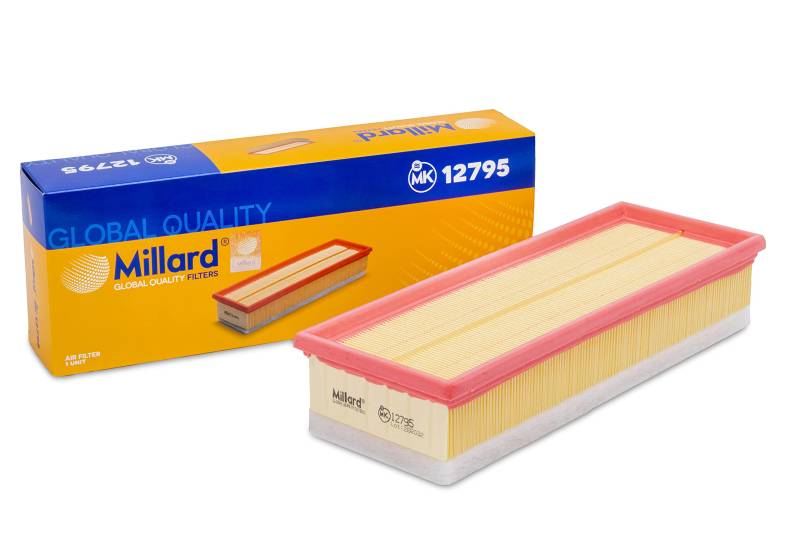 Millard Filters Auto-Luftfilter Millard MK12795 60x314x113 mm Global Quality von Millard Filters