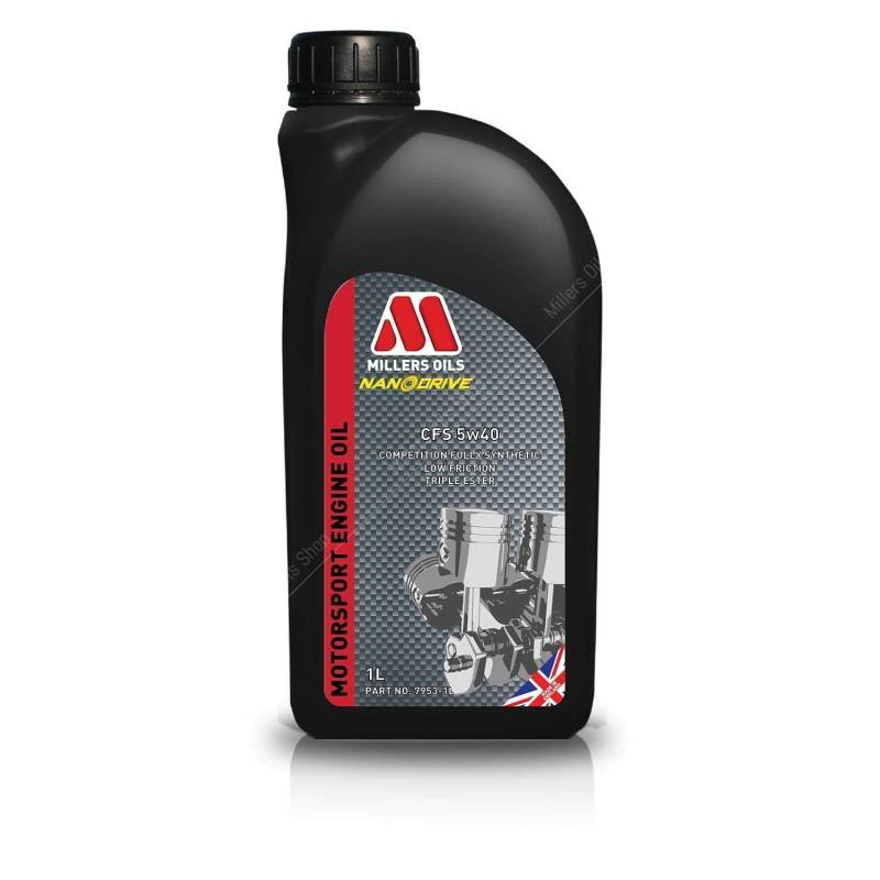 Millers CFS 5W40 Competition Synthetisches Nanodrive Motorenöl 1 Liter von Millers Oils