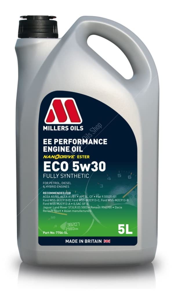 Millers Oils – Millers EE Longlife ECO Öle 5 W30 5 L flowcontrol Millers Oils – Millers EE Longlife ECO Öle 5 W30 5 L flowcontrol von Millers Oils