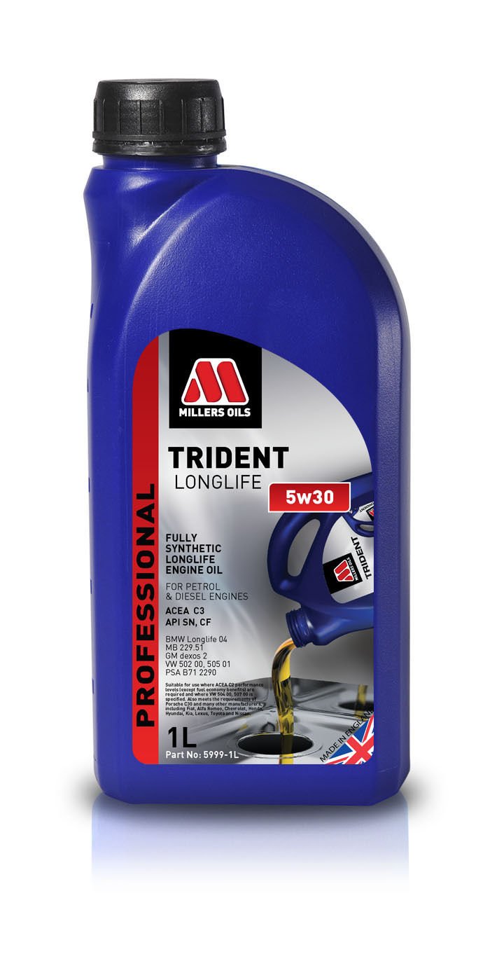 Millers Oils Millers Öl Trident Longlife 5W30 Full Syn 1 Liter von Millers Oils